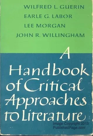 A Handbook of Critical Approaches to Literature