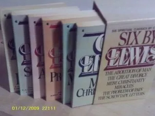 Six by Lewis box set: The Abolition of Man, The Great Divorce, Mere Christianity, Miracles, The Problem of Pain, The Screwtape Letters