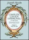 Complete London Symphonies In Full Score: Series Ii, Nos. 99 104