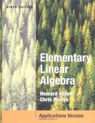 Elementary Linear Algebra with Applications