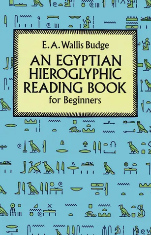 Egyptian Hieroglyphic Reading Book for Beginners