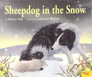 Sheepdog in the Snow